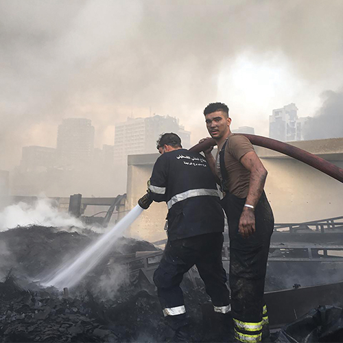 From refugee to responder*Alistair Harris describes how the Palestinian Civil Defence in Lebanon has been transformative for young refugees who once felt marginalised, by providing them with an opportunity to demonstrate personal agency and to reinforce a sense of purpose