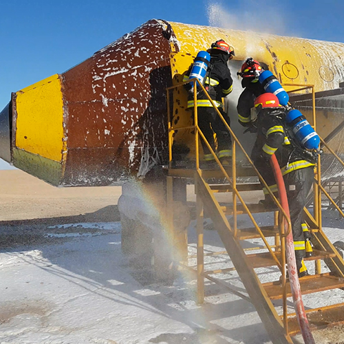 Airport firefighting in Mongolia*Pete McMahon describes recent intensive emergency response training at Khanbumat Airport in Mongolia 