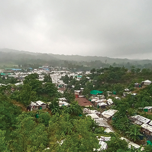 Balancing humanitarian assistance with ecosystems*Haseeb Md Irfanullah assess the ecological uncertainties that have faced the Cox's Bazar-Teknaf Peninsula in which 750,000 people have taken refuge since the onset of the Rohingya refugee crisis in 2017