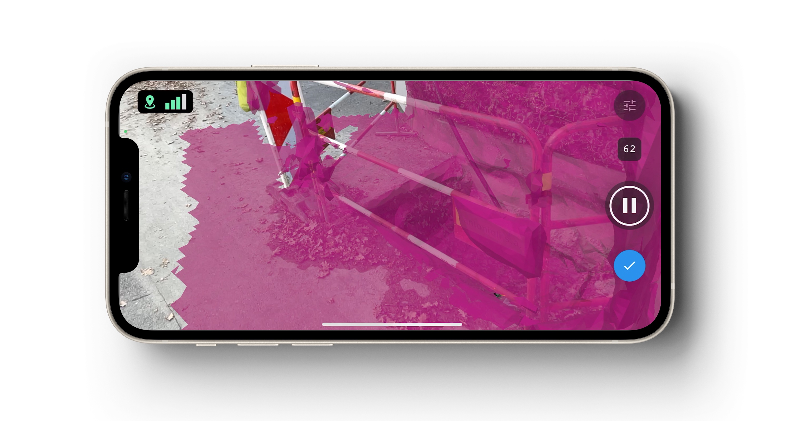 Pix4Dcatch Mockup Iphone 6 5